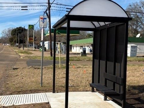 Bus Stop Cover Lake at Allen 1